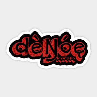 Denoe series Sticker